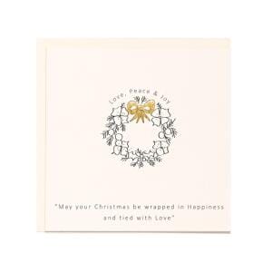 May your Christmas be wrapped in Happiness and tied with Love