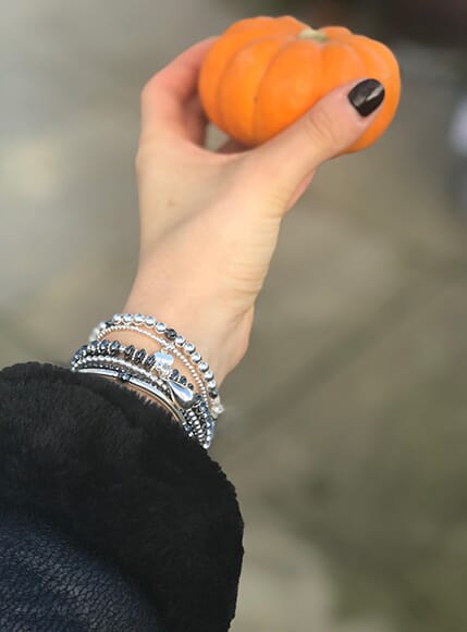 Add some glamour to Halloween with Hematite!