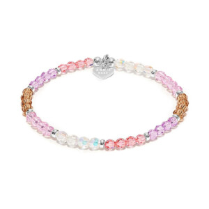 Blossom Shimmer Silver Bracelet