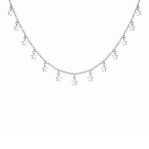 Galaxy Star Silver Necklace