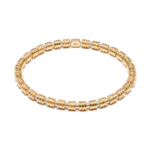 Ringlet Mixed Metal Bracelet
