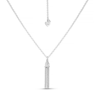 Mini Gili Tassel Silver Necklace