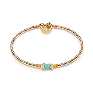 Boho Neon Gold Plated Bracelet
