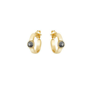 Outlet Cosmic Gold Hoop Earrings