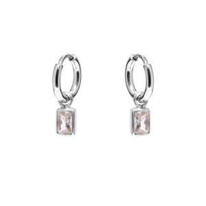 NU & MII Marlowe Hoop Silver Earrings