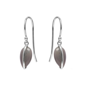 Imogen 925 Sterling Silver Hook Earrings - Choice of Colour
