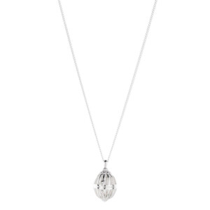 Keepsake Locket Silver Necklace - Initials