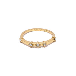 Cosmos Gold Plated Ring