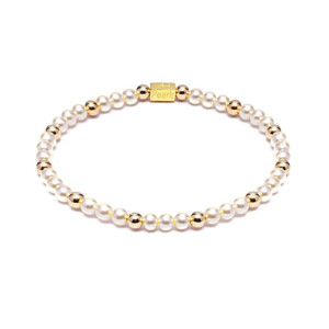 Pearls of Wisdom Gold Bracelet