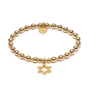 Amiya Star Gold-Filled Charm Bracelet