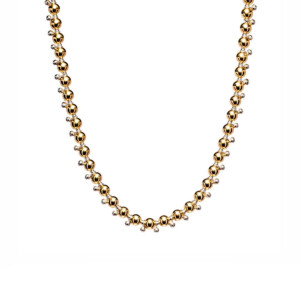 Aura Silver Gold-Filled Necklace