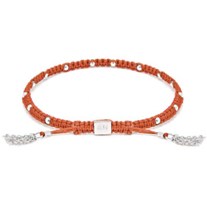 Amigo Silver Bracelet - Choice of Colour