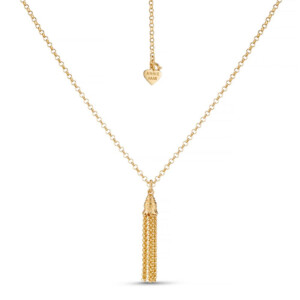 Mini Gili Tassel Gold Plated Necklace
