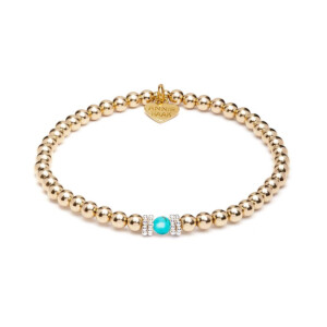 Seri Turquoise Gold Bracelet