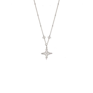 Outlet Soirée Silver Necklace