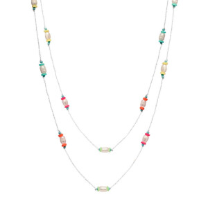 Neon Pearl Necklace - Choice of Colour