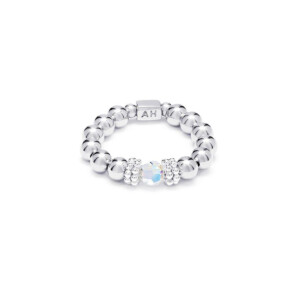 Seri Crystal Silver Ring