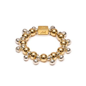 Aura Silver Gold-Filled Ring