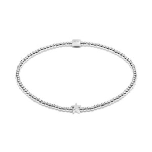 Solo Star Silver Bracelet