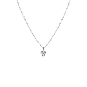NU & MII Clemmie Silver Necklace