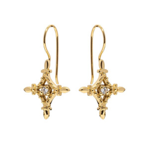 Outlet Soirée Gold Earrings