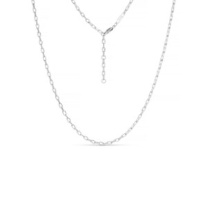 Liv Bentley Small Link Chain Silver Necklace