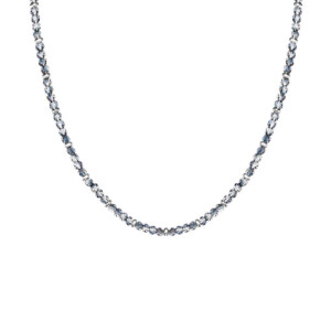 Mini Blisski Silver Necklace - Storm Crystal