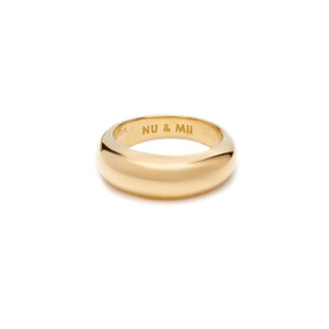 NU & MII Chloe Gold Plated Ring