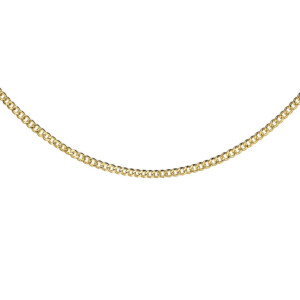 Outlet NU & MII Rosa Curb Chain Gold Plated Necklace