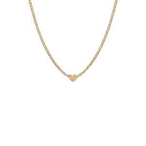Outlet Teeny Weeny Heart Gold Necklace