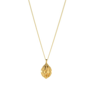 Keepsake Locket Gold Plated Necklace - Initials