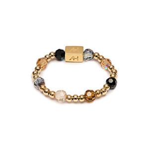 Mirage Gold-Filled Crystal Ring