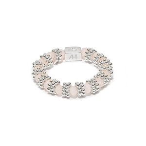 Mini Ria Rose Silver Ring