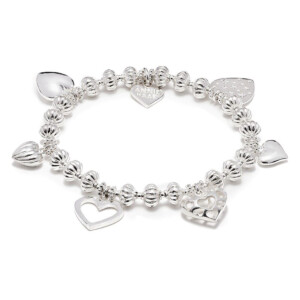Passion Silver Charm Bracelet
