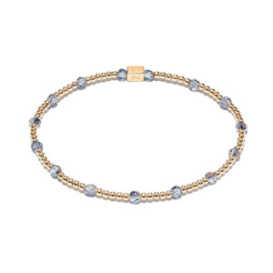 Mirage Storm Crystal Gold Plated Bracelet