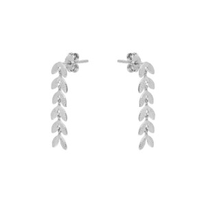 Outlet NU & MII Flora Silver Earrings