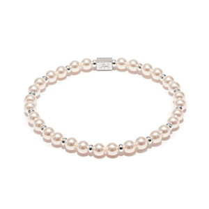 Wisdom Pearl Silver Bracelet