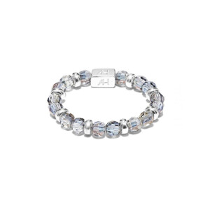 Mini Blisski Silver Ring - Storm Crystal