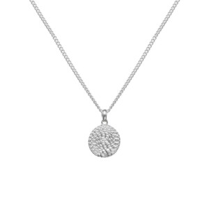 Creation Round Silver Necklace - Earth's Beauty is our Duty