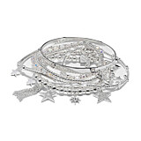 Estella Silver Bracelet Stack