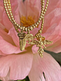 Santeenie Gold Plated Charm Bracelet - My Guardian Angel