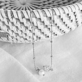 Empress Pearl Silver Earrings