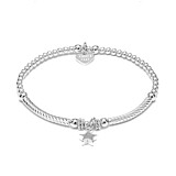 Glitz Silver Stack