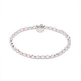 Dainty Sparkle Silver Bracelet