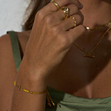 Outlet NU & MII Goddess Gold Plated Ring