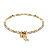Outlet Santeenie Gold Charm Bracelet - Seahorse