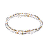 Love Stack - Gold Plated