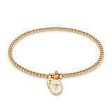 Treasure Island Gold Plated Bracelet Stack