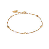 Outlet Tiny Star Pearl Gold Bracelet