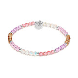 Blossom Shimmer Silver Bracelet